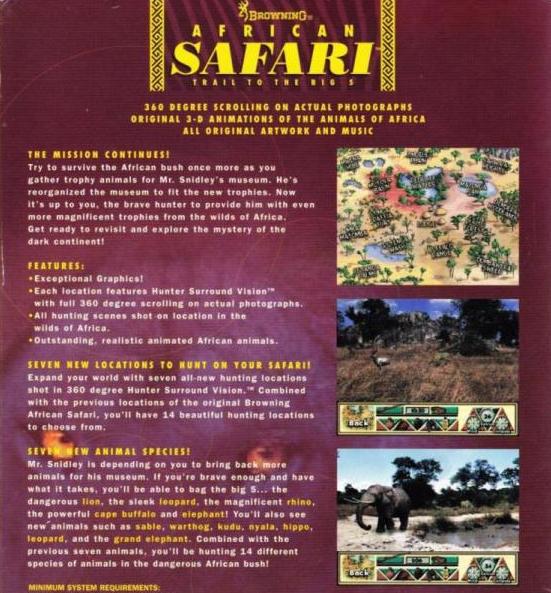 Browning African Safari Pc Game